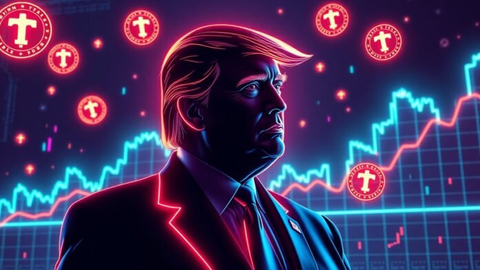 El nuevo token TRUMP aumenta 4.800% en medio de preocupaciones de seguridad