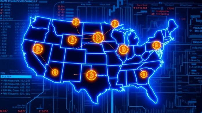 Estados dos EUA avançam iniciativas estratégicas de reserva de Bitcoin